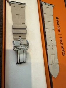 Apple Watch Hermes 46,45,49mm Ultra Béton Kilim Single Tour Band. - Zdjęcie 1 z 14