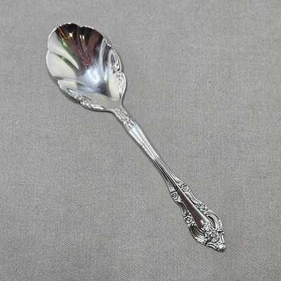 Community Silverplate by Oneida Silver Artistry Shell Sugar Jelly Relish Spoon - Image 1 of 4