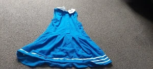 M&s Girls 2-3 Years Blue Dress D1 - Picture 1 of 7