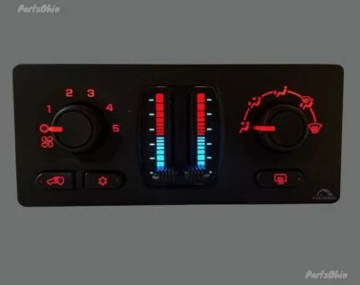 03-06 Silverado Sierra Heater A/C Climate Control RED LED - Image 1 of 3