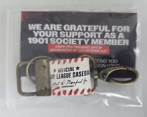 Detroit Tigers 1901 Society Official MLB Ball Key Chain Opening Day 2024 - Picture 1 of 3