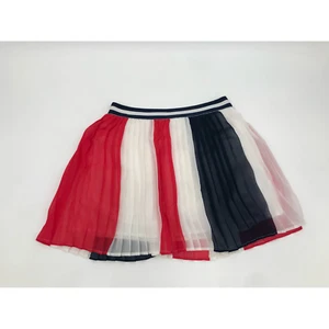 Disney Girl's Red White Blue Tulle Pleated Skort Size L 10/12 - Picture 1 of 5
