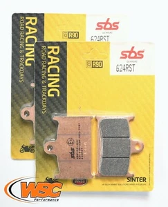 SBS 624RST Racing Sinter *2 pares* GSXR750 1100 Triumph 955 DAYTONA 1050 Sprint - Imagen 1 de 1