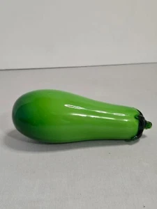 Vintage mundgeblasenes Glas Sommer Kürbis Gemüse Obst Korb Kunst Murano Stil S2 - Bild 1 von 9
