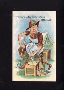 WW1 Or Earlier Comic Military Card -Hard-Tack Food - Picture 1 of 2