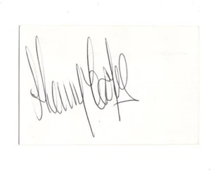 Henry Cooper Signed Card / Autographed British Heavyweight Boxer - Picture 1 of 1