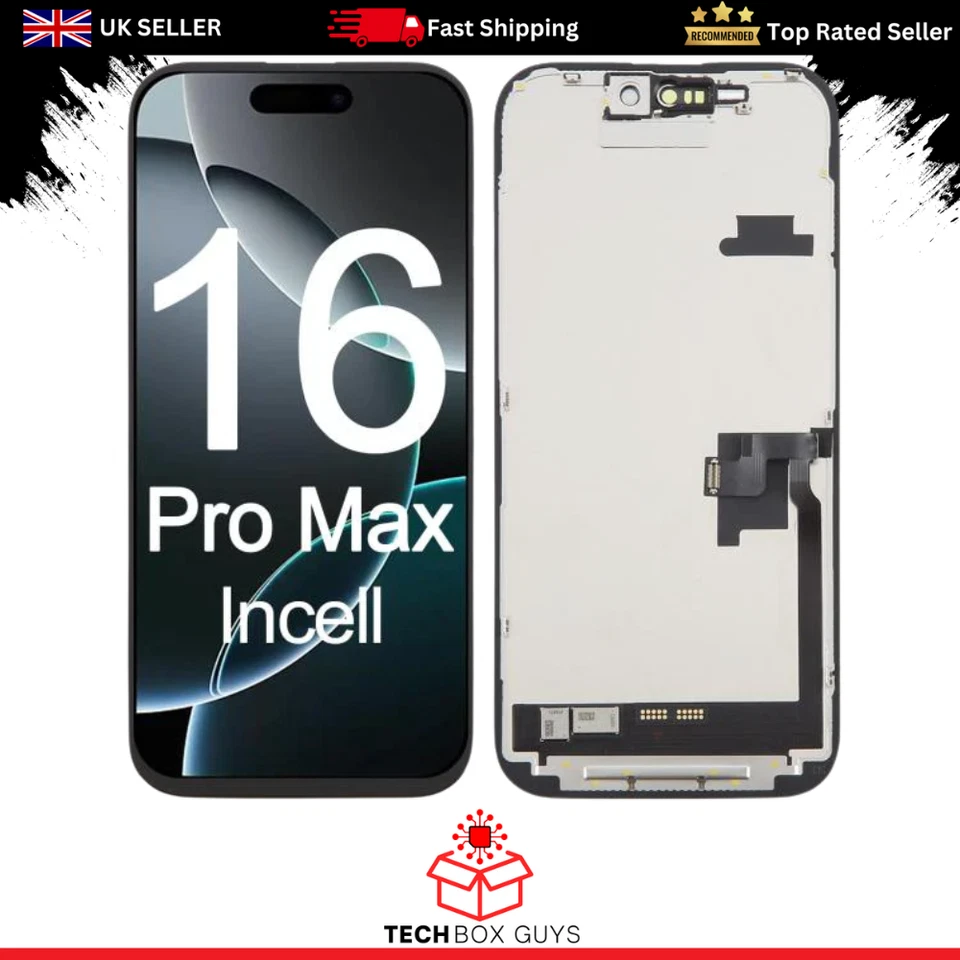 For iPhone 16 Pro Max Incell Premium LCD Screen Replacement Digitizer Display UK - Image 1 of 1
