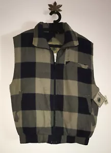 MEN'S NORTHWEST TERRITORY PLAID VEST RUGGED OUTERWEAR SIZE S - Picture 1 of 3