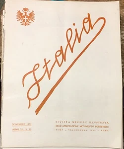 1922 ITALIA GUBBIO ABBADIA S. SALVATORE SANTA FIORA SESTO FIORENTINO CAPENA - Imagen 1 de 1