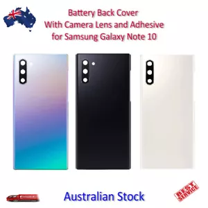 Battery Back Cover for Samsung Galaxy Note 10 With Camera Lens and Adhesive - Picture 1 of 3