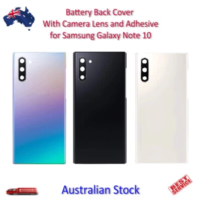 Battery Back Cover for Samsung Galaxy Note 10 With Camera Lens and Adhesive - Image 1 of 3