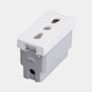 Presa Bipasso 16A Alveoli Protetti Compatibile Moduli Ecova e EGO LK40 Nova Line - Foto 1 di 6