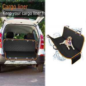 Pet Dog Back Seat Cover Waterproof for Backseat Protection Seat Cover Auto SUV - Foto 1 di 8