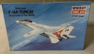 Grumman F-14A Tomcat Warplanes Of The World 1/144th Scale Model Kit Sealed New - Picture 1 of 5