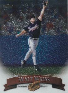 KOSTENLOSER VERSAND - NEUWERTIG - 1998 Topps Finest No Protector Walt Weiss #183 Braves - Bild 1 von 1