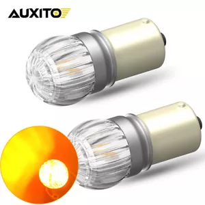 581 Bau15s Py21w Led Indicator Amber Xenon Light Bulbs Signal 1156 Car Lamp 12v - Picture 1 of 6