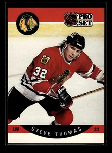 1990-91 Pro Set #62 Steve Thomas (EX)(HKY) - Picture 1 of 2