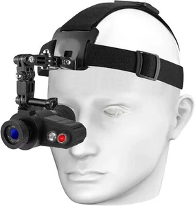Kopfmontierte Nachtsichtbrille mit Zielfernrohr 1.54" HD Bildschirm für die Jagd - Bild 1 von 6