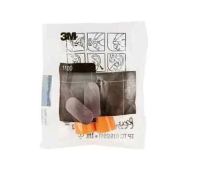 3M 1100 Ear Plugs, SNR 35dB (FREE UK P&P) - Image 1 of 2