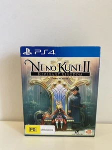 Ni No Kuni II 2 Revenant Kingdom Prince's Edition PS4 Steel Book Postcards - Picture 1 of 8