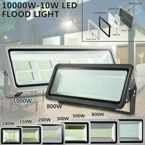 Proyector LED Exterior con Detector de Movimiento Enchufe 10W 20W 30W 50W 100W 500W - Imagen 1 de 26