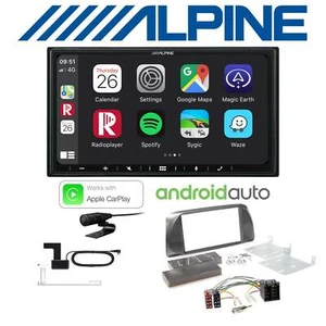Alpine Autoradio DAB+ Android Auto Apple CarPlay für Alfa Romeo Giulietta silber - Bild 1 von 6