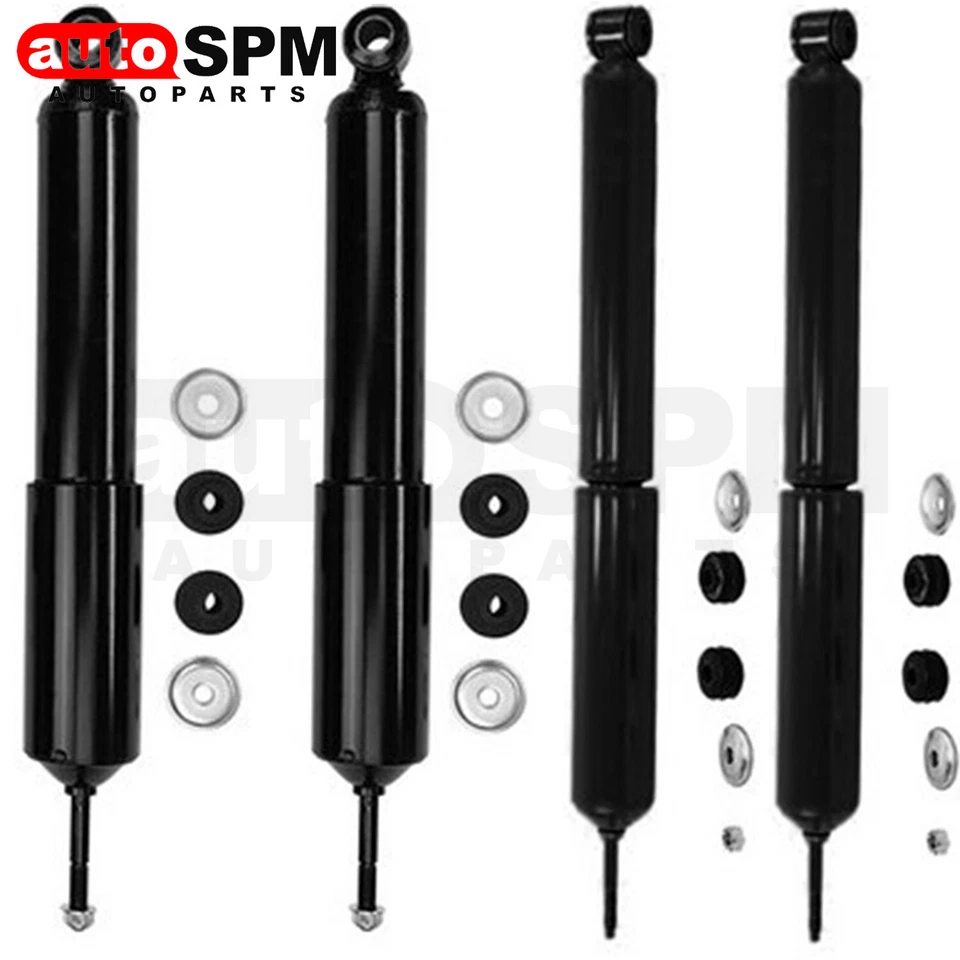 Fit Ford E-150 E-250 E-350 E-450 Super Duty Front & Rear Shocks Kit Full Set 4 - Image 1 of 4