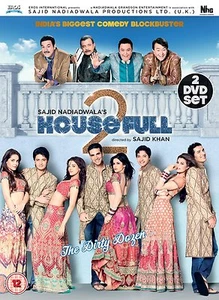 HOUSEFULL 2 DVD - AKSHAY KUMAR, ASIN, JOHN ABRAHAM - BOLLYWOOD MOVIE DVD - Picture 1 of 1