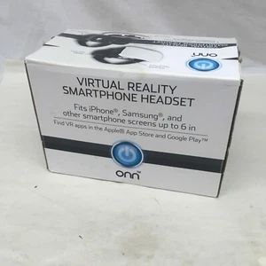 ONN White Virtual Reality VR Smartphone Headset for Apple or Android - Picture 1 of 5