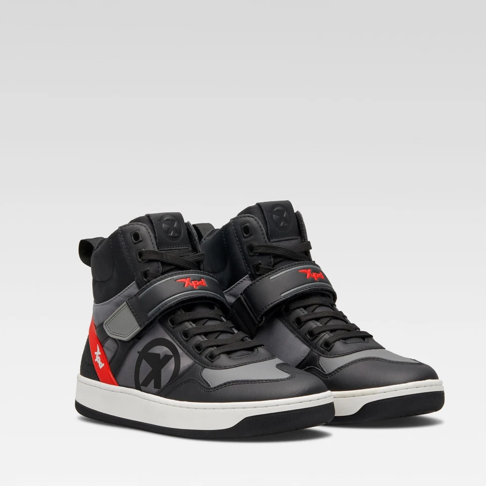 SCARPA XPD MOTO PRO SNEAKERS COLORE GRIGIO-NERO-ROSSO NEW 2024 - Immagine 1 di 1