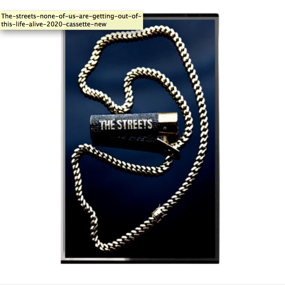 The Streets - None Of US Are Getting Out Of This Alive - Ltd Edt Cassette ! NEW - Image 1 of 1