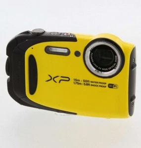 FUJIFILM FinePix FinePix XP80 Y 16.4mp W. 5x Zoom Lens digital camera Yellow - Picture 1 of 4