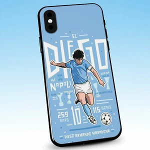 Cover per cellulare, tifosi napoli, custodia telefono Maradona Diego cartoon - Zdjęcie 1 z 1