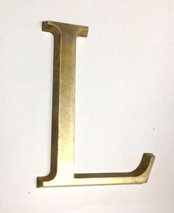 G. Curi/Bosisio Foundries Italian Cast Metal 8 Inch Tall Letters & Numbers - Picture 1 of 12