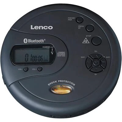 Lenco CD-300 schwarz CD-Player - Bild 1 von 3