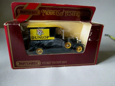 1984 Matchbox 1927 Talbot Van Dunlop Tyres Y-5 England Models of Yesteryear 1:47 - Image 1 of 4
