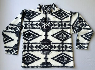 Vintage Northwest Territory Womens 1/4 Fleece Pullover Jacket sz XL Geometric - Image 1 of 4