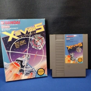NES Nintendo Xevious The Avenger + Box Game Tested Working - Picture 1 of 12