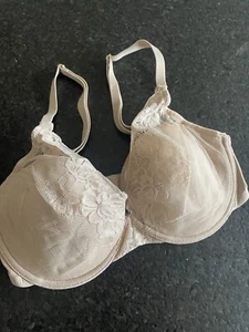 NATORI 741258 AVAIL FULL FIGURE CONVERTIBLE UNDERWIRE Nude BRA 32DD - Picture 1 of 5