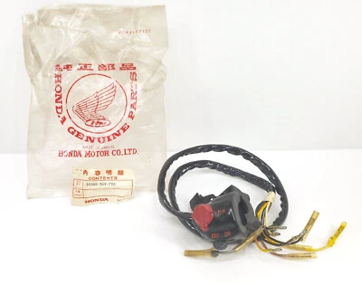 Genuine Honda CB360 CL360 OEM Right Starter Lighting Switch 35300-369-700 New - Изображение 1 из 4