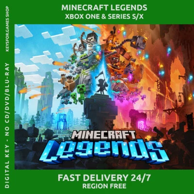 Minecraft Legends | Xbox One & Series S/X | MS Store MC Gioco Base | Region Free