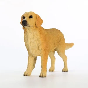 Golden Retriever Figurine Hand Painted Collectible Statue - Picture 1 of 1