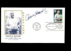 Roosevelt Brown Hand Signed Jim Thorpe FDC Cache Autograph NFL HOF - Picture 1 of 2