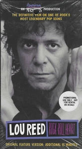 Lou Reed - Rock & Roll Heart documentary (1998) - NEW & SEALED- VHS TAPE - PROMO - Picture 1 of 1