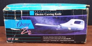 Oster Electric Carving Turkey Knife w/ Automatic Safety Thumb Control & 2 Blades - Picture 1 of 13