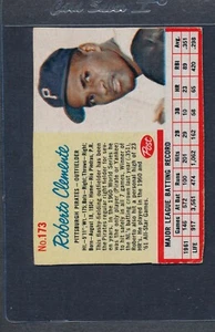 1962 Post Cereal #173 Roberto Clemente Pirates en muy buen estado/ex *1416 - Imagen 1 de 1
