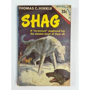 Paperback Book Shag by Thomas C. Hinkle 1951 Pocket Books Inc. - Foto 1 di 6