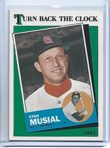 Stan Musial - St. Louis Cardinals - 1988 Topps Turn Back the Clock #665 - Bild 1 von 2
