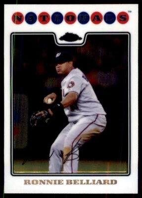 2008 Topps Chrome Ronnie Belliard Baseball Cards #149 - Image 1 of 2