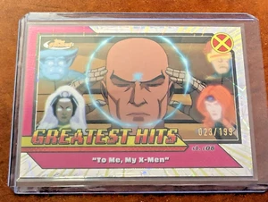 To Me, My X-Men 2025 Topps Finest X-Men ’97 Laser Refractor /199 GH-16 - Picture 1 of 3